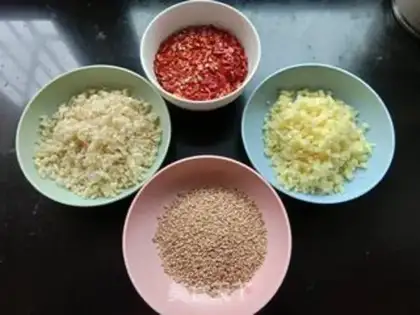Make Spicy fish step 1
