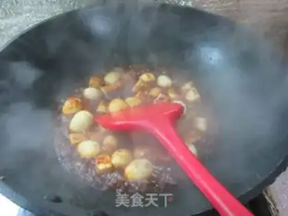 Make ♪ Yellow tummy tofu ♪ step 4