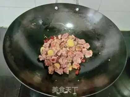 Make Garlic fried duck legs step 4