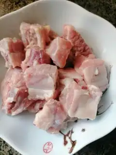 Make Potato burn ribs step 1