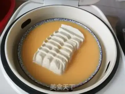 Make Tofu tofu eggs step 5