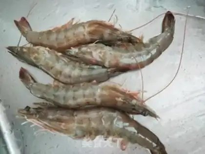 Make Pork, shrimp, cabbage step 1