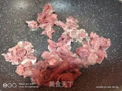 Make Onion beef step 1