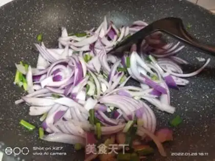 Make Onion beef step 3