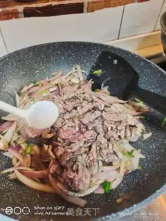 Make Onion beef step 5