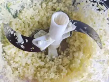 Make Pork, shrimp, cabbage step 5