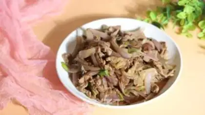 Make Onion beef step 7