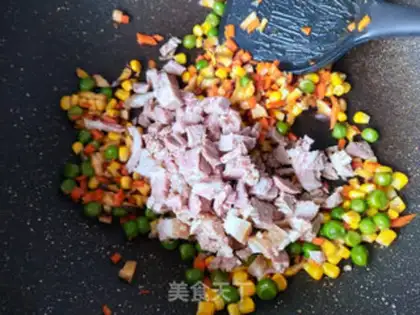 Make Five-colour breakfast cake step 12