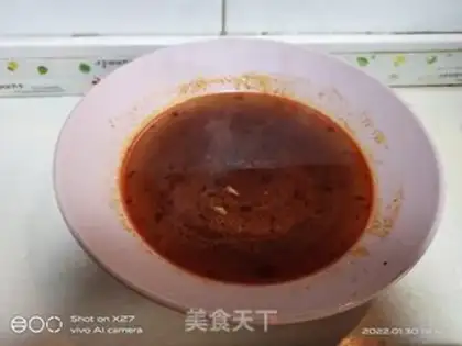 Make Red-burned yellow fish step 1