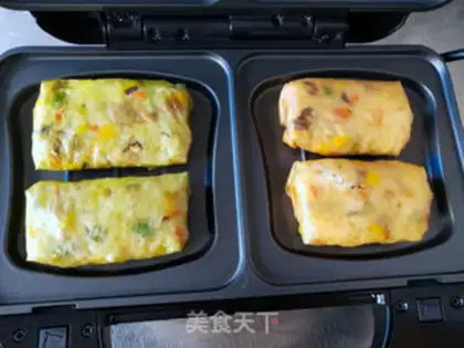 Make Five-colour breakfast cake step 16