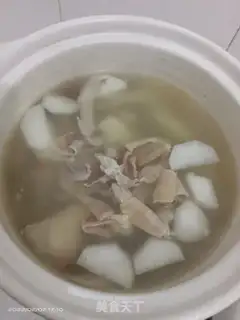 Make Doves dry squid radish soup step 5