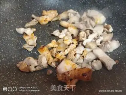 Make Five flowers and tofu step 2