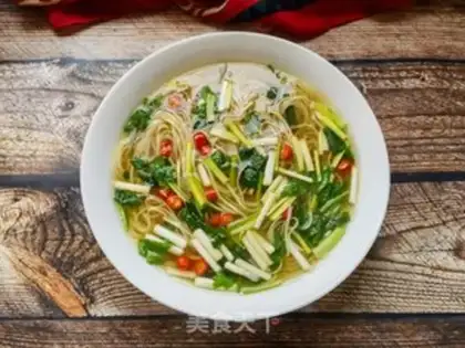 Make Sour soup hangs step 7
