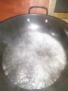 Make Fried drum dumplings step 7