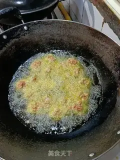 Make Fried meatballs step 2