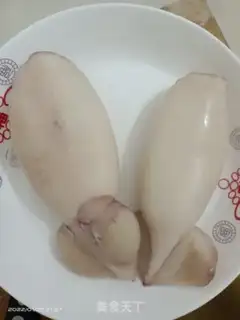Make The white squid step 2