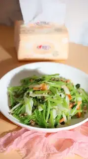 Make Celery fried meat step 6