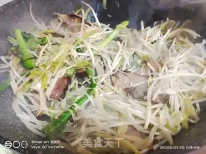 Make Soccer bean sprouts step 6