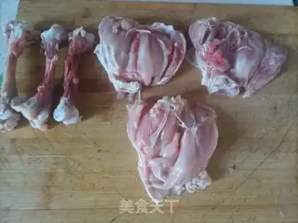 Make Spicy chicken step 1