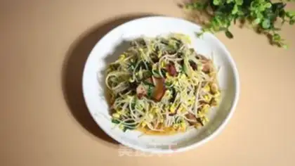 Make Soccer bean sprouts step 7