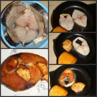 Make Fried horsefish step 1