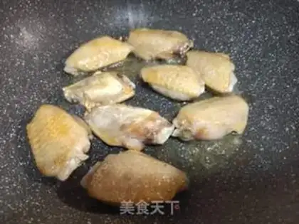 Make A chicken with wings and beans step 3
