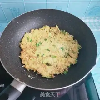 Make Garlic eggcake step 7