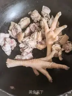 Make Potato chicken step 1