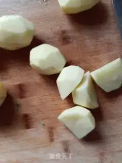 Make Potato chicken step 2