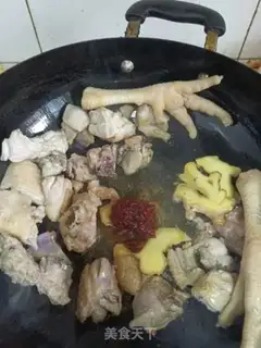 Make Potato chicken step 3