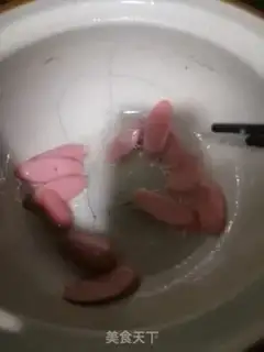 Make Pink fries step 1