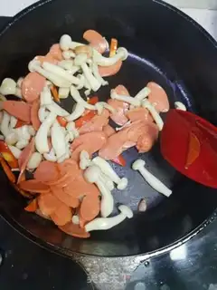 Make Fry mushrooms step 1