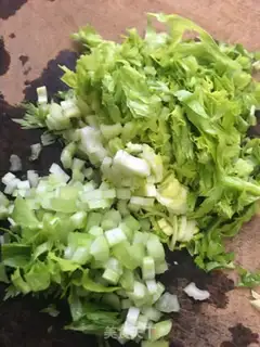 Make Celery eggcake step 4