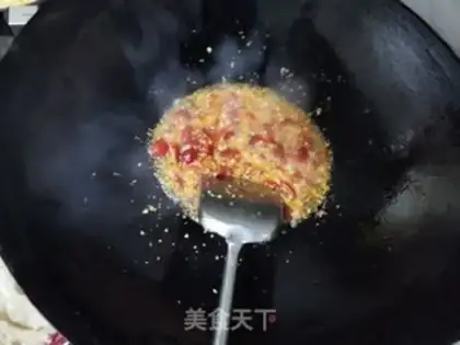 Make Spicy, boneless duck palms step 4
