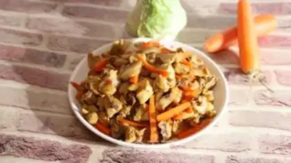 Make Carrot chicken step 10