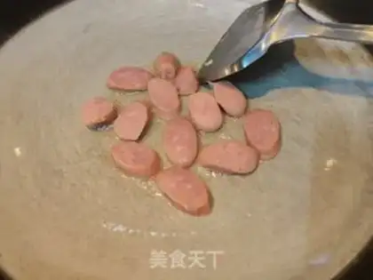 Make Sausage fried sausage step 3