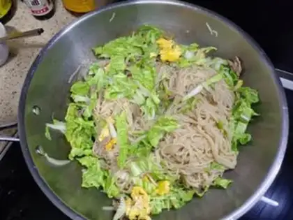 Make Sodium omelet powder step 6