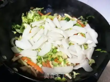 Make The raisin and cabbage step 7