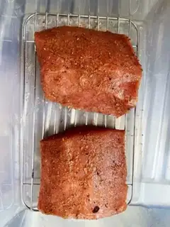 Make Homemade ham bacon step 2