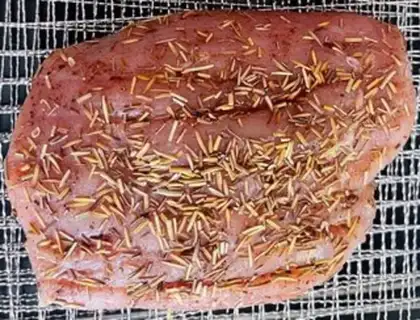 Make Homemade ham bacon step 3