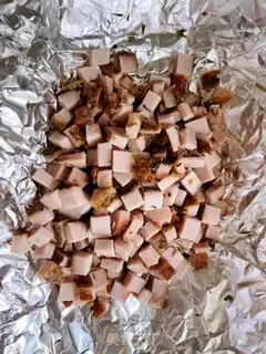 Make Homemade ham bacon step 11
