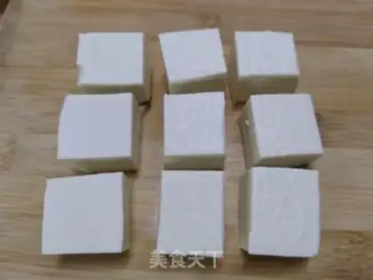 Make Sour tofu step 1