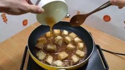 Make Sour tofu step 4