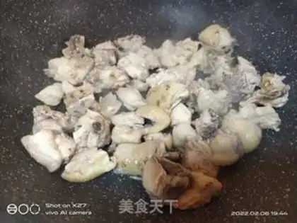 Make Red chicken step 1