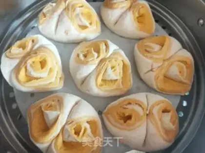 Make Pumpkin double rolls step 13