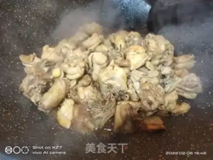 Make Red chicken step 3