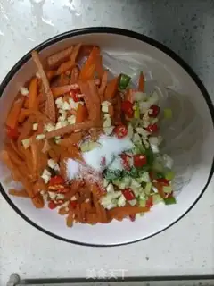 Make Green peas with carrots step 5