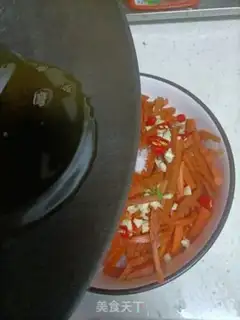 Make Green peas with carrots step 6