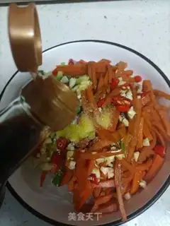 Make Green peas with carrots step 7
