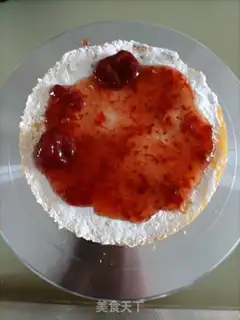 Make Cut the fruit cake step 4